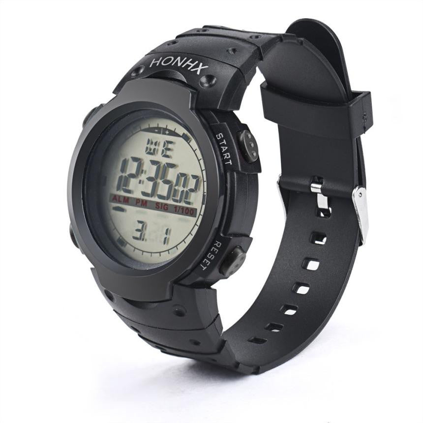 Sport Wrist Watch For Outdoor / LED Digital Stopwatch