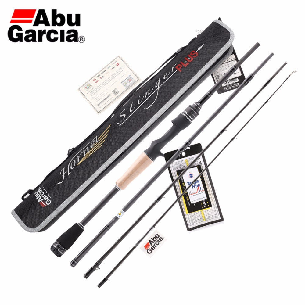 Hornet Stinger PLUS HSPC-664M Baitcasting Fishing Rod 1.98M (4 Sections Carbon Lure Fishing Rod with Rod Bag)