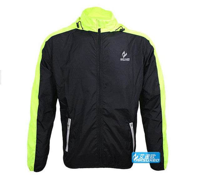 ARSUXEO MTB Bike Jacket Windbreaker (Waterproof Quick-drying)