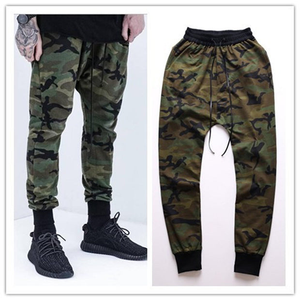 Mens Camouflage Jogger Streetwear