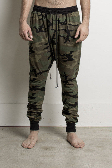 Mens Camouflage Jogger Streetwear