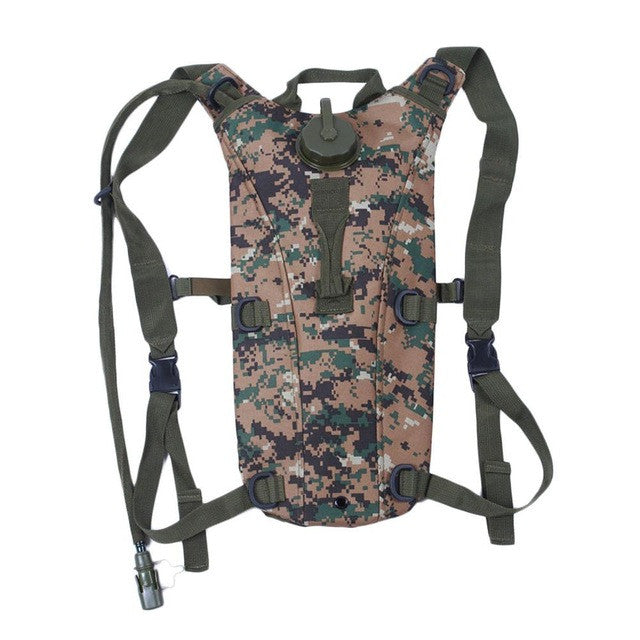 3L Hydration System Survival Water Backpack for Climbing Hiking