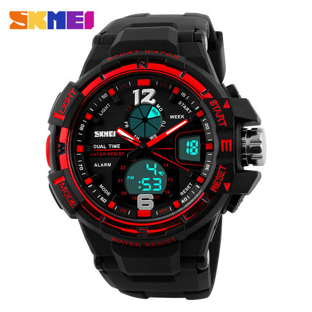 SKMEI Men Sports Watch Digital LED Wristwatch