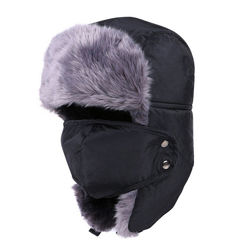 Mens Ushanka Outdoor Snow Hat