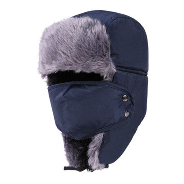 Mens Ushanka Outdoor Snow Hat