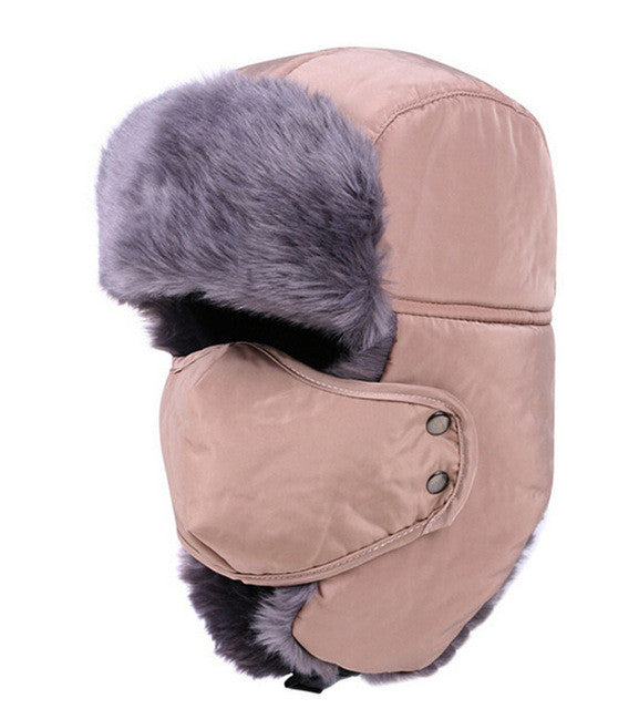 Mens Ushanka Outdoor Snow Hat