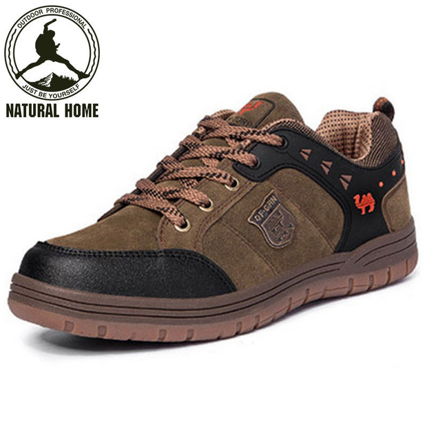 Natural Home Outdoor Mens Hiking Shoes Low-Cut