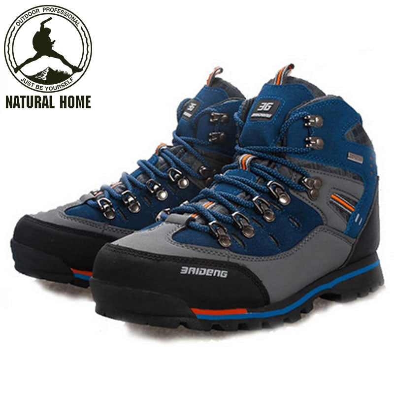 Natural Home Outdoor Hiking/Trekking Boots (Water-resistant) for Men