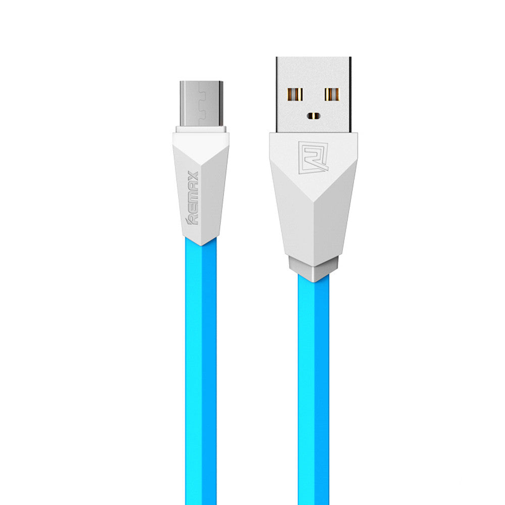 REMAX Alien 2.1A Flat Noodle Style Micro USB Charger Date Cable