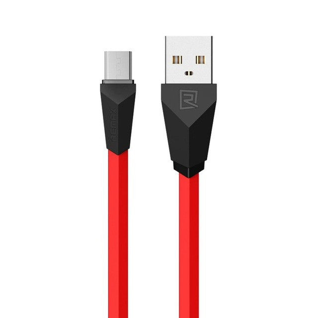 REMAX Alien 2.1A Flat Noodle Style Micro USB Charger Date Cable