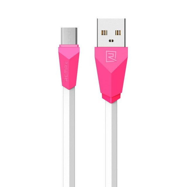 REMAX Alien 2.1A Flat Noodle Style Micro USB Charger Date Cable