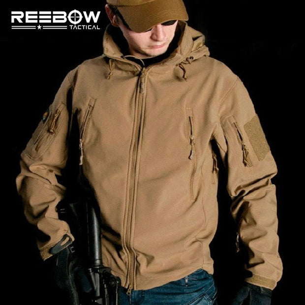 Reebow Soft Shell Tactical Hunting Training Windproof Jacket